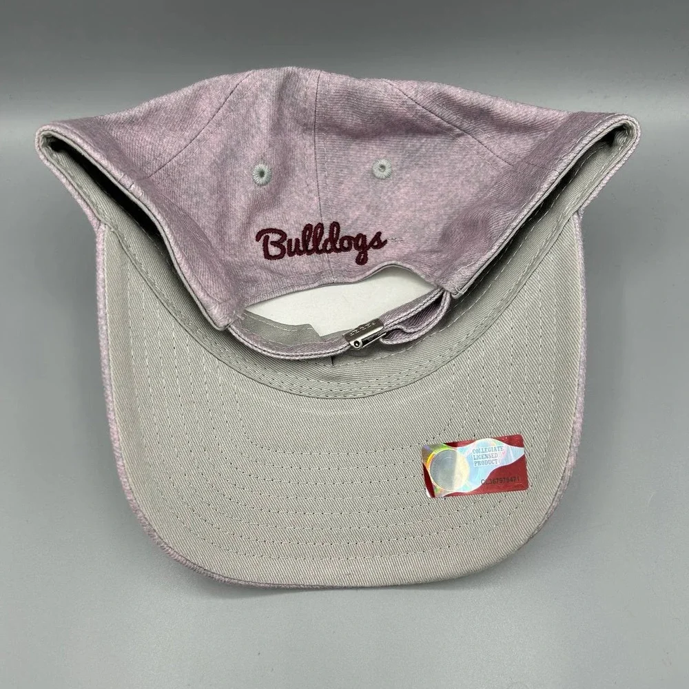 Mississippi State Bulldogs Hat Women Embroidered Adidas Strap Back‎ Cap New